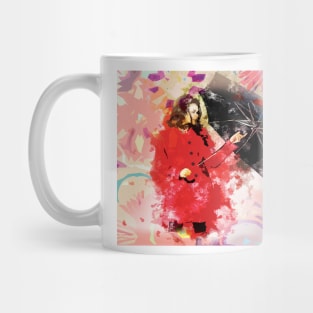 The red women Mug